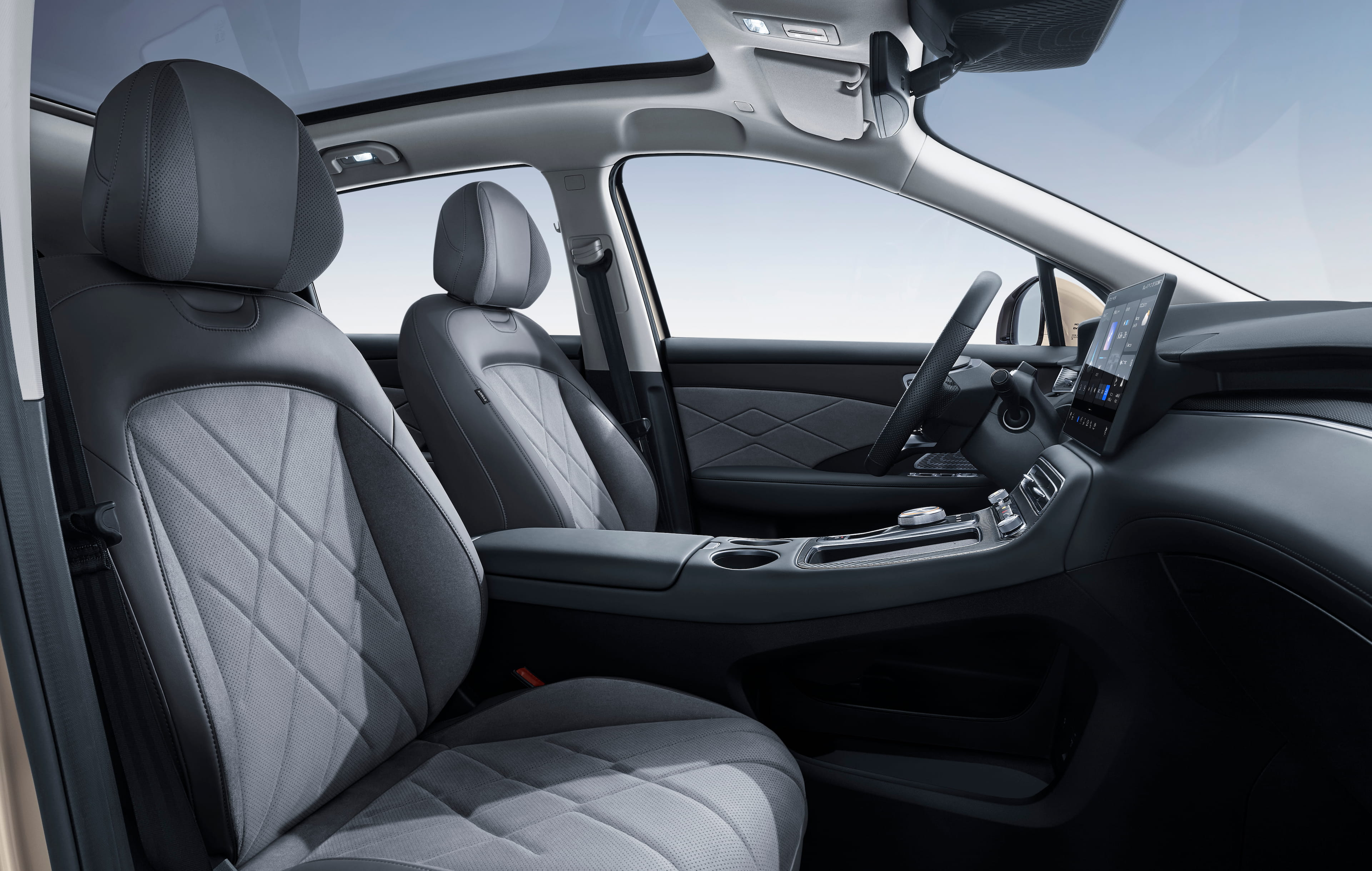 MGS6 77 kWh Luxury Diamond Red - intérieur